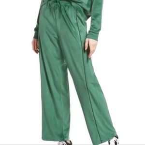 BP plus size green velour wide leg pants size 4x